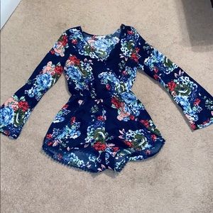Floral romper